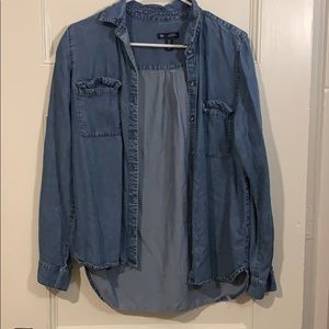 jean button up :)
